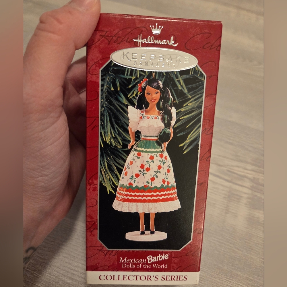 1998 Hallmark Keepsake Mexican Barbie Ornament